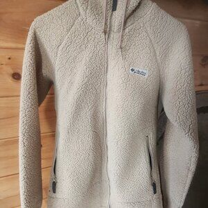 Columbia Womens fleece jacket with hood